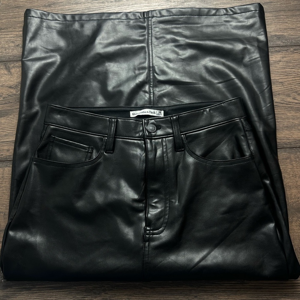 Abercrombie & Fitch Black A-Line Skirt